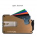 Тонкий кошелек для карт, бумажных купюр и монет. Fantom S 1